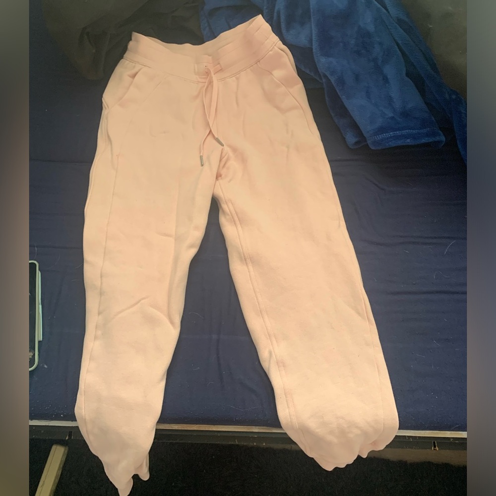 Pink Lululemon Sweatpants